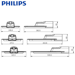 ไฟถนนฟิลิปส์ LED BRP13X BRP130 BRP131 BRP132สมาร์ทไบรท์ผสมผสานการทำความสะอาด cw/nw/w/ww 70W 100W 140W - Product Image 4