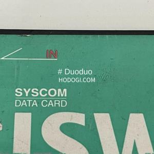 Kartu <span class=keywords><strong>Program</strong></span> Kartu Data JSW SYSCOM SS1MB Suku Cadang Mesin Plastik & Karet - Product Image 1