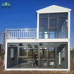 Casas Contenedor <span class=keywords><strong>Prefabricadas</strong></span> <span class=keywords><strong>de</strong></span> Acero <span class=keywords><strong>de</strong></span> Diseño Moderno y Económico para Bares y Cafeterías - Product Image 1