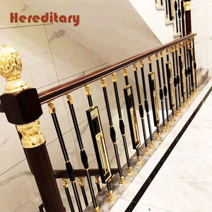 Escaleras <span class=keywords><strong>de</strong></span> aluminio para interiores simples y modernas, barandillas <span class=keywords><strong>de</strong></span> balcón, balaustres <span class=keywords><strong>de</strong></span> aleación <span class=keywords><strong>de</strong></span> aluminio para pasamanos <span class=keywords><strong>de</strong></span> escaleras - Product Image 2