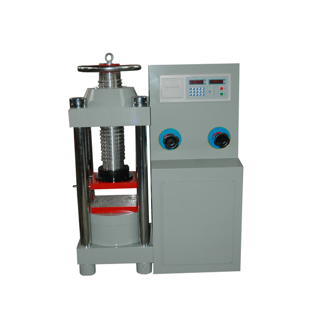 YES-2000 Digital Display Pressure Testing Machine Civil Engineering Testing Equipment for Concrete Laboratory Material Testing