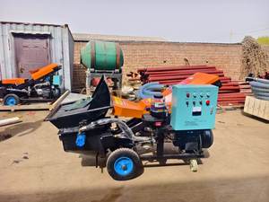 <span class=keywords><strong>Pompe</strong></span> à béton <span class=keywords><strong>miniature</strong></span> automatique de chantier, modèle diesel, distance de livraison verticale de 20 m, <span class=keywords><strong>pompe</strong></span> de livraison inclinée, moteur principal - Product Image 4