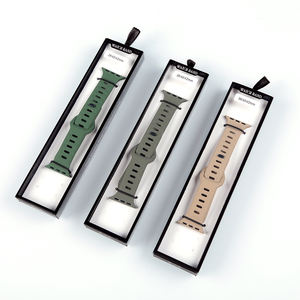 Correa Deportiva de Silicona Elástica de Color Puro para Reloj <span class=keywords><strong>Apple</strong></span> <span class=keywords><strong>Watch</strong></span> 7 8 9 10 11 SE 2 para Iwatch 46mm - Product Image 4