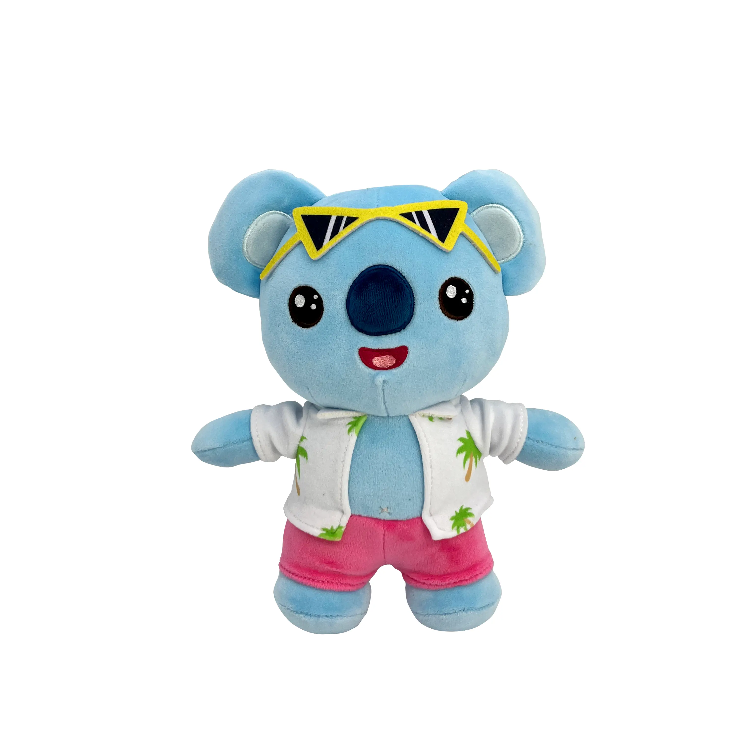 Hawaii Style 8 Inches Beach Vocation Unique Plush Toy Stuffed Holiday Animal Gifts for kids