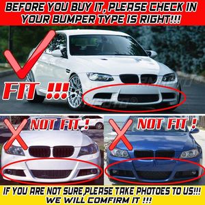 E90 <b>Car</b> Front Bumper Splitter <b>Diffuser</b> Lip Protector Spoiler Deflector Lips Guard <b>for</b> BMW E90 E91 E92 E93 M3 2007-2013 - Product Image 2
