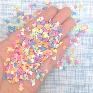 Số lượng lớn bán buôn các loại đầy màu sắc Polymer đất sét bướm sprinkles lát cho Craft làm điện thoại trường hợp scrapbooking trang trí DIY - Product Image 6