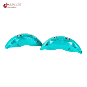 Kit de frenos cerámicos BBK de alto rendimiento, delantero de 10 pistones + trasero de 1 pistón para Audi A7/A8 S7/S8 con tapa central flotante - Product Image 3