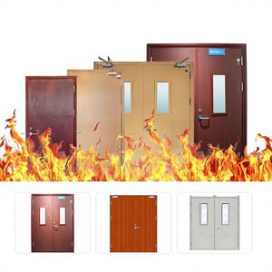 Fournisseur Direct Portes d'Hôpital Modernes en Acier Inoxydable Anti-Corrosion pour Salles Médicales, Sécurité Intérieure, Taille Personnalisée - Product Image 1