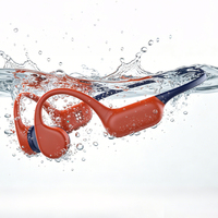 Écouteurs Sportifs à Conduction Osseuse Étanche IPX8 Couleurs Personnalisées, Casque Sans Fil BT6.0 avec Bandeau en Silicone