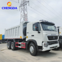 Sinotruk Prix Diesel HOWO 6X4 371HP 18 20 CBM Hyva Hoist Sino Dumper Trucks Camion à benne basculante d'occasion robuste