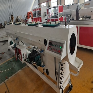 Ligne de production de tuyaux en PEHD de base QINGHANG |   Diamètre 20-160 mm |   pour la fabrication de plaques d'eau/gaz/drainage/et de granulés de fil - Product Image 2