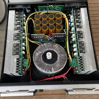 Amplificateur professionnel CA20 double canal 1350W haute puissance avec protection contre la surchauffe, adapté à une utilisation sur scène.