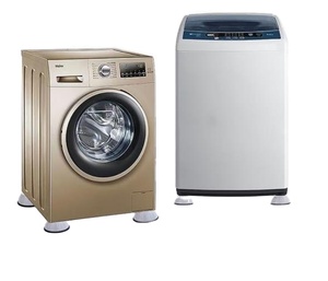 Automatic lg <strong>Wheels</strong> Stainless Steel Adjustable Movable <strong>Washing</strong> <strong>Machines</strong> Washers Cabinet Floor Base Stand - Product Image 5