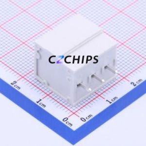 KF239-5.08-3P Spring Terminal Block Through hole Component (THT),P=5.08mm Connector 1x3P 5.08mm White 3P - Product Image 2