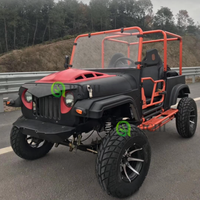 Meilleures ventes - Jeep 4 places de couleur rouge, design élégant, 320CC, buggy tout-terrain, 4 roues, 4x4, pour adultes, à vendre