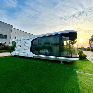 Casas Modulares Tipo Cápsula Espacial para Playa, Cabañas Glamping para Jardín, Casa Contenedor - Product Image 3