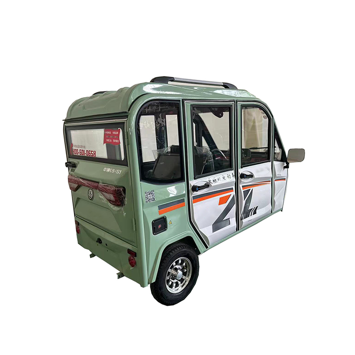 Recycle 3 Wheels Enclosed Tricycle Hot Sale Electric Tricycle Taxi