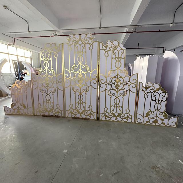 Factory Low Price Custom High Quality Stage Scene Decoration Wedding Pvc Photography Backdrop Decoration