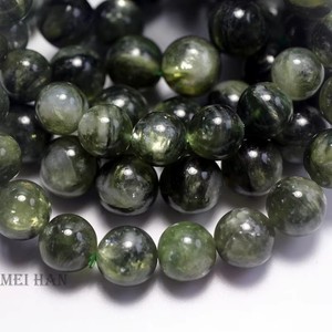 Meihan Top Natural Rare <strong>Emerald</strong> Lepidolite ,Bracelet Smooth Round Loose <strong>Beads</strong>, Fashion Jewelry, for Gift Wholesale - Product Image 2