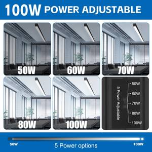 Lámpara de Techo Lineal LED de Aluminio de Alta Calidad de 50W 100W para Supermercado, 1.2m/2.4m (4 pies/8 pies), Luz Lineal Arquitectónica LED - Product Image 4