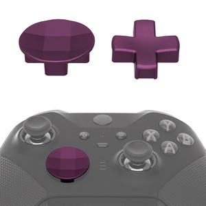 EXtremeRate แผ่นปุ่ม D-Pad สีเมทัลลิกเกรปแบบแม่เหล็ก สำหรับคอนโทรลเลอร์ Xbox One Elite และ Xbox One Elite Series 2 - Product Image 1