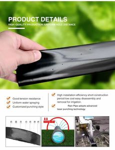 Màu Xanh Lá Cây Sen Trung Quốc Nhà Máy Giá <span class=keywords><strong>2025</strong></span> Loại Mới Hệ Thống Phun Nước 25Mm 32Mm Phun Mưa Hose Cho Đất Nông Trại Vườn Tưới Nước Thủy Lợi - Product Image 3