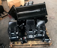 Aksesoris Mini Excavator, Bucket Polos 600 800 1000MM, Bucket Tilt, Harga Jual Pabrik Cina