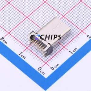 918-648K2027E30008 USB Connector Through hole Component (THT) Connector Type-C Female Through Hole 16P - Product Image 2