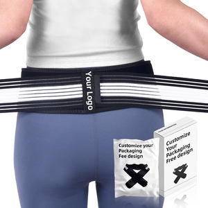 Sabuk pinggul antiselip, sabuk pinggul Neoprene dapat disesuaikan, dukungan sendi Sciatica untuk Pelvis, pereda nyeri, menawarkan perlindungan - Product Image 2