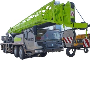 Grúa de Camión Usada de 50 Toneladas, Equipo de Elevación Móvil Todoterreno, Motor Weichai, Pluma de 60m para Trabajos en Obra - Product Image 1