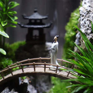 Modernes Bauernhaus Design Zen Garden <span class=keywords><strong>Terrarium</strong></span> Kit mit Lampen faser Material Boden Desktop Usage Home - Product Image 5