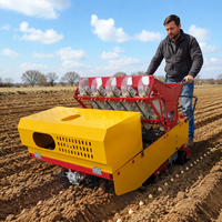 Semoir multifonctionnel pour l'ensemencement de l'ail, tracté par tracteur ou autopropulsé, équipement de machinerie d'ingénierie automatique