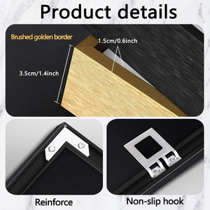 Trừu tượng phụ nữ Châu Phi bức tranh Chân Dung vải trên tường Áp phích in hình ảnh nghệ thuật hiện đại cho phòng khách trang trí - Product Image 6