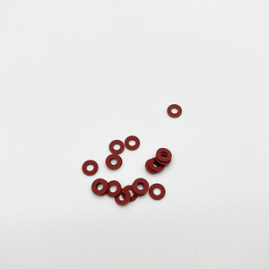 Rondelle isolante en papier d'acier rouge pour applications haute tension - Product Image 2