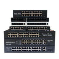 Commutateur POE Gigabit complet 8 ports 8*10/100/1000Mbps Ethernet 1000M capacité de commutation VLAN QoS RJ45 UTP réseau IP Stock de bureau