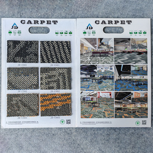 Modern Geometric Wall-to-Wall <b>Carpet</b> Polypropylene Low Pile Stain Resistant Office Commercial Rectangle Tufted - Product Image 4