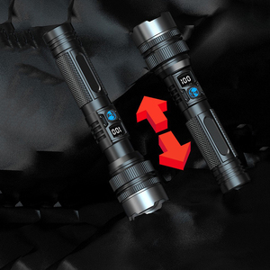 2024 New Nhôm Hợp Kim <span class=keywords><strong>Laser</strong></span> Màu Trắng Mạnh Mẽ Nhất LED Đèn Pin Torch Đa Chức Năng Làm Việc Mạnh Mẽ Đèn Pin - Product Image 5