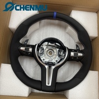 Volant de voiture personnalisé en suède et fibre de carbone pour BMW Série E (E81, E87, E82, E88, E90, E91, E92, E93, E70, E71, E89)