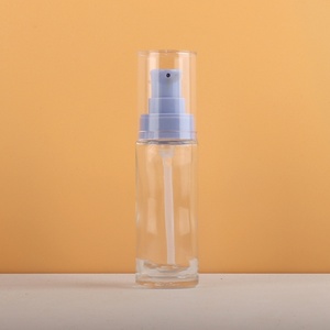 Nuova bottiglia di fondotinta trasparente da 30ml con testa a pressione trasparente per bottiglia di imballaggio cosmetico per Modulare bottiglia di emulsione - Product Image 5