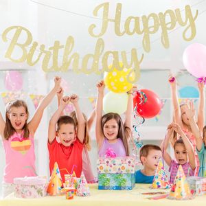 ป้ายกากเพชรแบบทำเองขนาด7นิ้วป้ายสุขสันต์วันเกิดสำหรับเด็กผู้ใหญ่ป้ายตกแต่งงานปาร์ตี้แบนเนอร์สุขสันต์วันเกิดแบบแขวน - Product Image 3