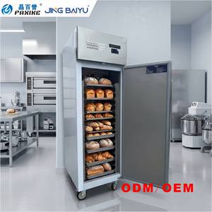 Congélateur vertical commercial 400L 885L en acier inoxydable, sans givre, avec bac d'insertion, équipement de cuisine pour restaurant - Product Image 1