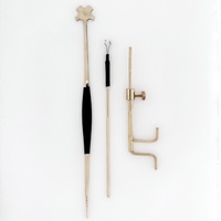 Accessoires d'outils de violon 4/4 3/4 colonne haut-parleur outil de montage de pilier de violon accessoires de violon réparation kit d'outils de luthier ensemble