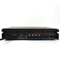 Amplificador de Potencia Conmutado LA12X de 2200W con Control por Software DSP de 4 Canales