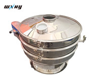 WXHY Tamis ultrasonique motorisé à force réglable en acier inoxydable 304/316 220V/380V pour verre et sable de quartz