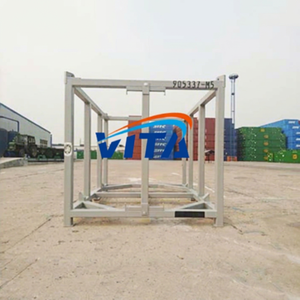 VITA 20 Ft Shipping Container <b>Frames</b> with Removable Side Beam 28 Cbm Capacity Efficient Cargo Loading - Product Image 1