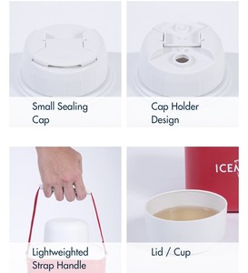IceMaster 2L porte-bouchon sur mesure conception Mini sangle légère poignée Portable glacière moderne - Product Image 4