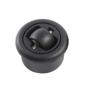 Furniture Caster <b>Plastic</b> Polyurethane <b>Wheel</b> Stem Mount Plain Bearing Modern Design For Furniture Legs - Product Image 1