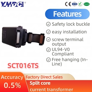 Yhdc sct016ts Split-Core hiện tại biến áp 3 loại đầu ra (Điện áp/Ma/<span class=keywords><strong>1A</strong></span>) Độ chính xác 0.5% công cụ miễn phí cài đặt - Product Image 6