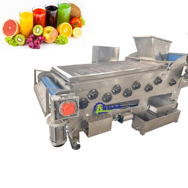 Commercial Continuous Belt Press Juicer for Fruit & Vegetable Processing