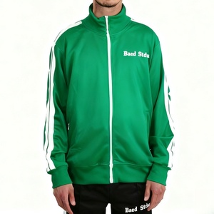 Running <strong>Jacket</strong> for <strong>Men</strong> <strong>Long</strong> Sleeve Track Top Full Zip Sports Fitness Workout Gym Active <strong>Jacket</strong> - Product Image 5